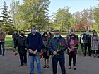 Покладання квітів до Дня визволення України від нацистських загарбників