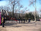 Районний мітинг та урочисте покладання квітів до братської могили загиблих воїнів