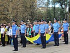 Районний мітинг «Синьо-жовтий прапор України - Це безхмарне небо, синє-синє, А під небом золотіє нива І народ – і вільний і щасливий»