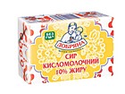 Сир кисломолочний 10% жирності 1/250г