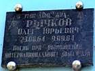 Меморіальна дошка на честь воїна - інтернаціоналіста Ричкова О.Ю