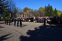 Урочисте покладення квітів у Тернівському районі