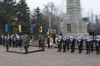 Районний мітинг та урочисте покладання квітів до братської могили воїнів - визволителів