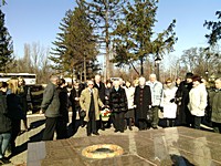 Святковий марш ветеранів місцями бойової слави за участю ветеранів війни