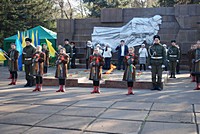 Урочисті заходи з нагоди Дня визволення України від фашистських загарбників у Саксаганському районі міста