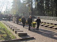 Урочисті заходи з нагоди Дня визволення України від фашистських загарбників у Покровському районі міста