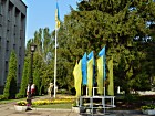 Церемонія урочистого підняття Державного Прапора України