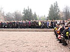 Урочисте покладання квітів до братської могили радянських воїнів