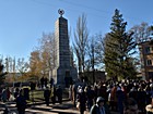 Урочисті мітинги та покладення квітів до братських могил та пам’ятних знаків з нагоди 70-ої річниці визволення України від фашистських загарбників у Тернівському районі міста