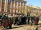 Урочисті мітинги та покладення квітів до братських могил та пам’ятних знаків з нагоди 70-ої річниці визволення України від фашистських загарбників у Центрально-Міському районі міста