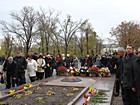 Урочисті мітинги та покладення квітів до братських могил та пам’ятних знаків з нагоди 70-ої річниці визволення України від фашистських загарбників у Інгулецькому районі міста