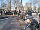 Районний урочистий мітинг та покладання квітів