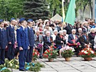 Районний мітинг з нагоди 70-ї річниці Перемоги над нацизмом у Європі та урочисте покладання квітів до братської могили загиблих воїнів