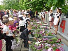 Мітинг біля Братської могили воїнів, які загинули при звільненні м. Кривого Рогу