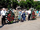 Районний мітинг та покладання квітів до братської могили