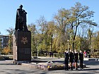 Урочисте покладення квітів у Інгулецькому районі