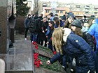Церемонії покладання квітів до братських могил загиблих воїнів, розташованих на території Дзержинського району