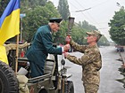 Урочисте покладання квітів біля Меморіального комплексу