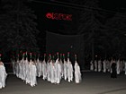 Театралізоване дійство "А в рассветной заре тихо плачут тюльпаны"