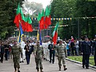 Урочиста хода до меморіалу у районний парк