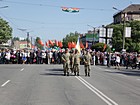 Святкова хода по пр-т Металургів та по вул. Постишева. Урочистий мітинг у сквер імені 60-річчя Перемоги.