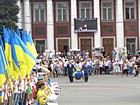 Урочисте покладання квітів до пам’ятника Богдану Хмельницькому