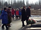 Районний мітинг та урочисте покладання квітів до братської могили радянських воїнів з нагоди 73-ї річниці визволення міста Кривого Рогу від нацистських загарбників