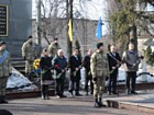 Урочистості біля братської могили по вулиці Івана Сірка
