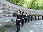 Покладення квітів, запалення факелів, урочиста хода, ушанування пам’яті криворіжців-учасників бойових дій у Георгіївській дзвіниці