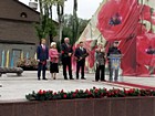 Урочистий мітинг біля меморіалу Вічної Слави