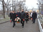 Районний мітинг та покладання квітів з нагоди 75-ї річниці визволення м. Кривого Рогу від фашистських загарбників