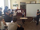 Мультимедійна презентація «Що слід знати молоді для власного захисту» (за участі представників папатрульної поліції, в межах проекту «Поглянь на світ по-дорослому»)