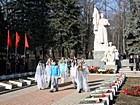 Районний мітинг, присвячений 70-річчю визволення міста від фашистських загарбників