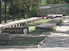 Місце боїв з фашистами та братська могила воїнів, які загинули при визволені міста Кривого Рогу у жовтні 1943р. Стела "На лінії вогню"