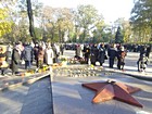 Урочисті заходи з нагоди Дня визволення України від фашистських загарбників у Довгинцівському районі міста
