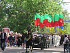 Урочиста хода ветеранів війни, делегацій трудових колективів та громадськості (Покровський район)