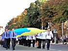 Урочиста церемонія підняття Державного Прапора України